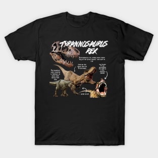 Tyrannosaurus Rex Fun Facts T-Shirt